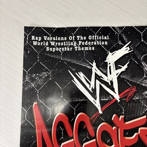 WWE Wrestling PROMO POSTER of 2000 CD 18x24 MINT SNOOP DOGG C Murder METHOD MAN - Picture 5 of 6